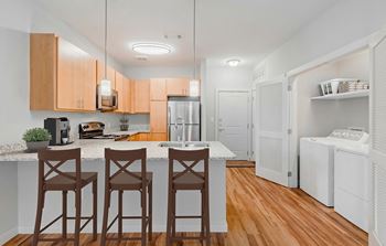 Dominium_Timbers at Hickory Tree_Staged Kitchen